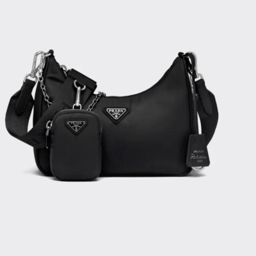프라다 테수토 스트랩 체인 리에디션 호보백 1BH204 여자가방