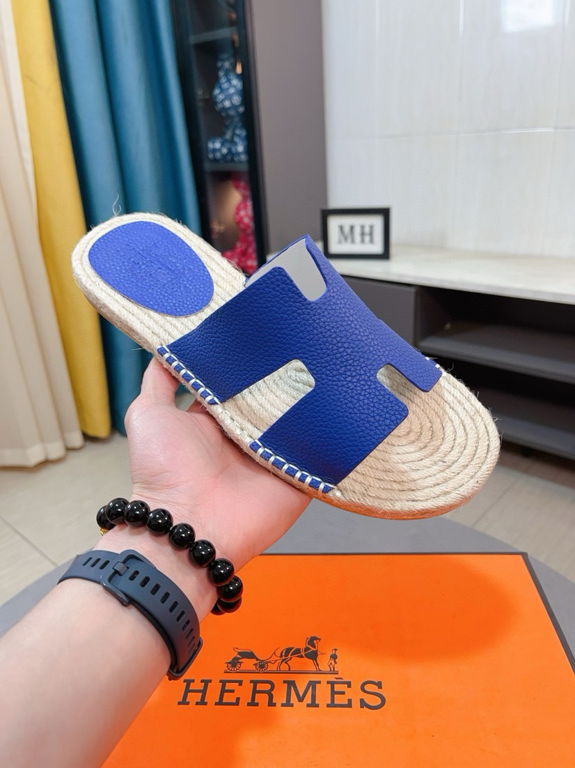 에르메스 남자 슬리퍼