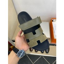 에르메스 남자 슬리퍼