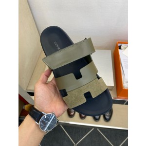 에르메스 남자 슬리퍼