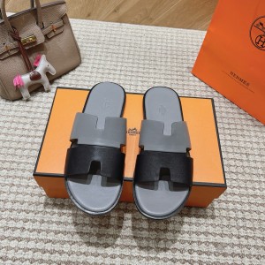 에르메스 남자 슬리퍼