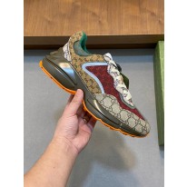 구찌 라이톤 남녀공용 신발 운동화 스니커즈