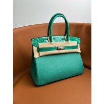 에르메스 5컬러 터치 버킨백 30 토고가죽 악어가죽 여자가방
