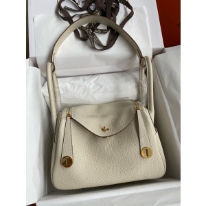 에르메스 린디백 26 클레망스가죽 여자가방