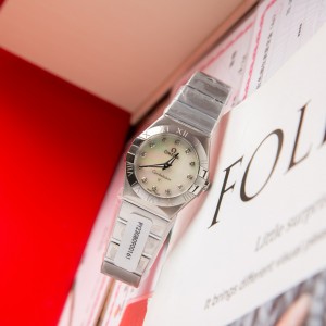 오메가 미러급 여자시계