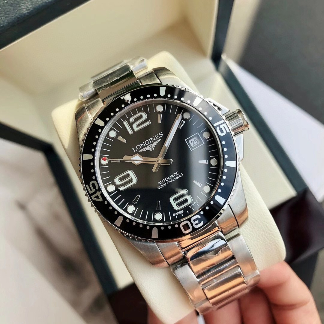 론진 미러급 남자 시계