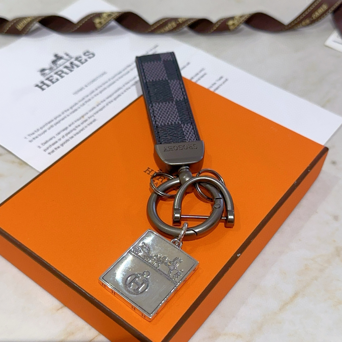 에르메스 열쇠고리 키링