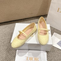 디올 굽 두가지 여자 신발 구두