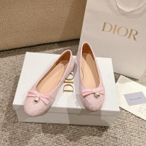 디올 굽 두가지 여자 신발 구두