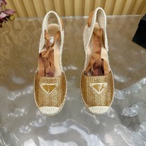 프라다 8.5cm 여자 신발 구두