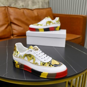 베르사체 남자 스니커즈 신발 운동화