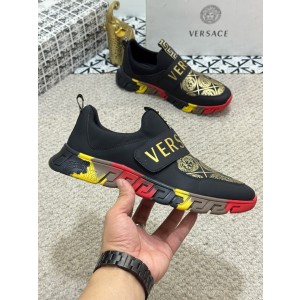 베르사체 남자 스니커즈 신발 운동화