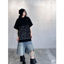 발렌시아가 남녀공용 반팔티