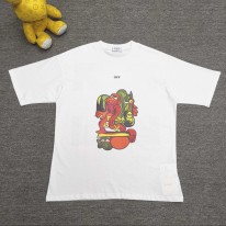 오프화이트 남녀공용 반팔티