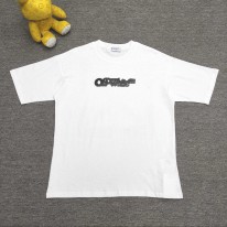 오프화이트 남녀공용 반팔티