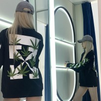 오프화이트 남녀공용 후드티 맨투맨