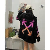 오프화이트 남녀공용 후드티 맨투맨