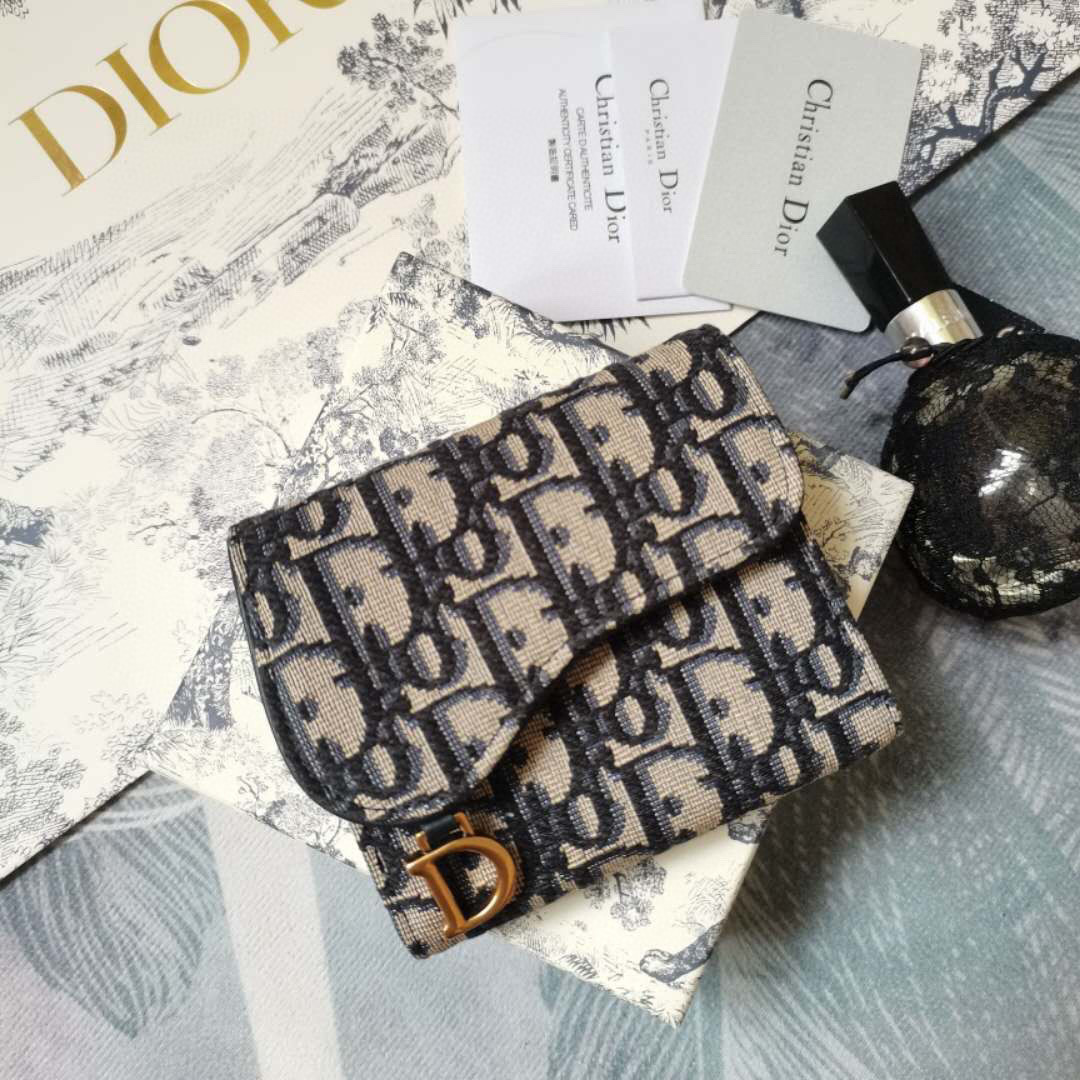 디올 5652 남녀공용 반지갑