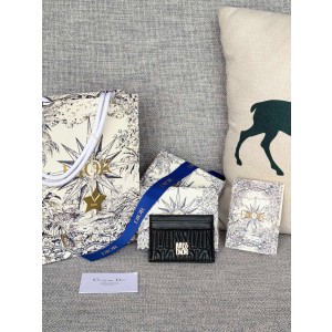 디올 S3601UBTK_M05N 여자 카드지갑 머니클립