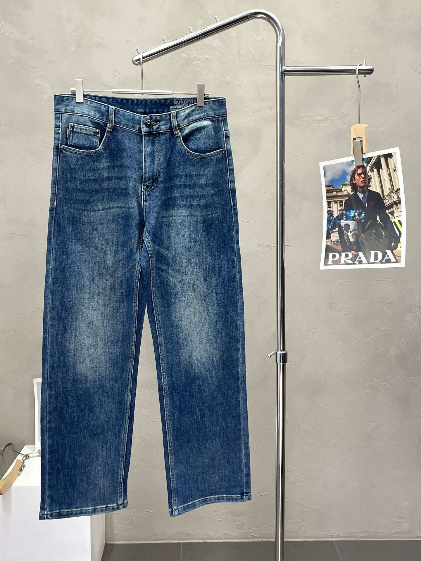 버버리 남자 청바지
