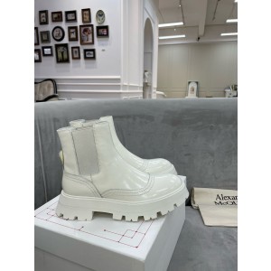 알렉산더 맥퀸 5CM 여자 부츠