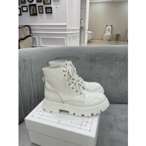 알렉산더 맥퀸 5CM 여자 부츠