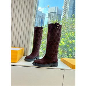 펜디 5CM 여자 부츠