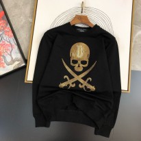 필립플레인 2컬러 남자 맨투맨 후드티