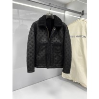 루이비통 양가죽 양모 자켓