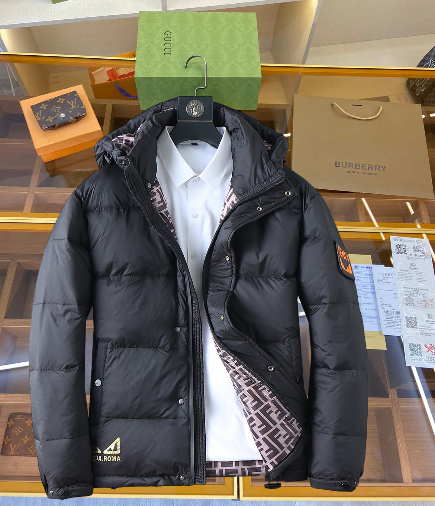 펜디 남자 패딩