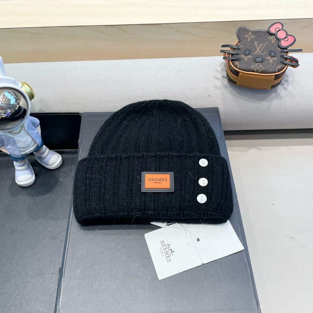 에르메스 겨울 모자