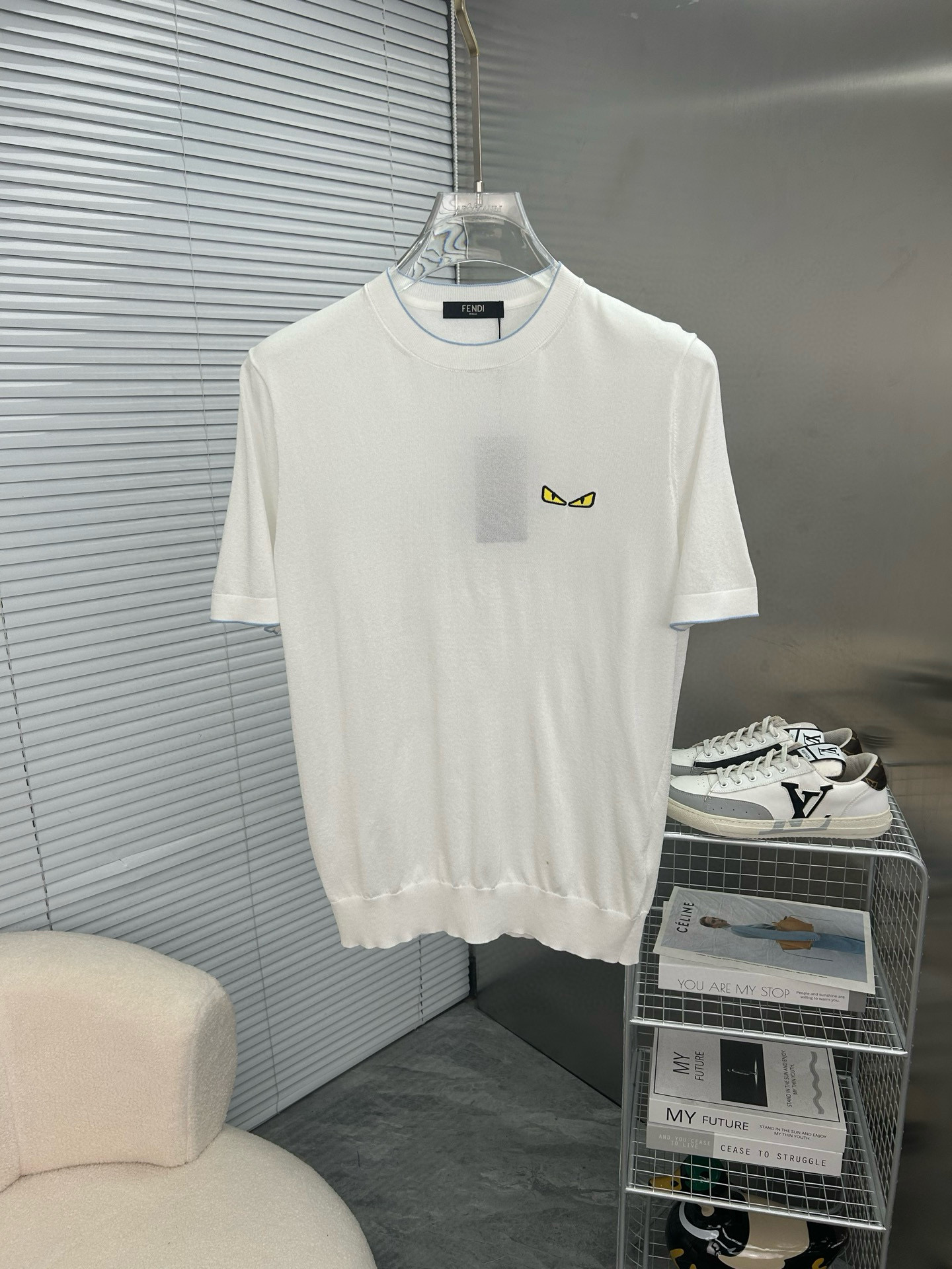 펜디 2컬러 남자 반팔티