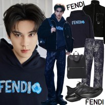 펜디 남자 맨투맨 후드티