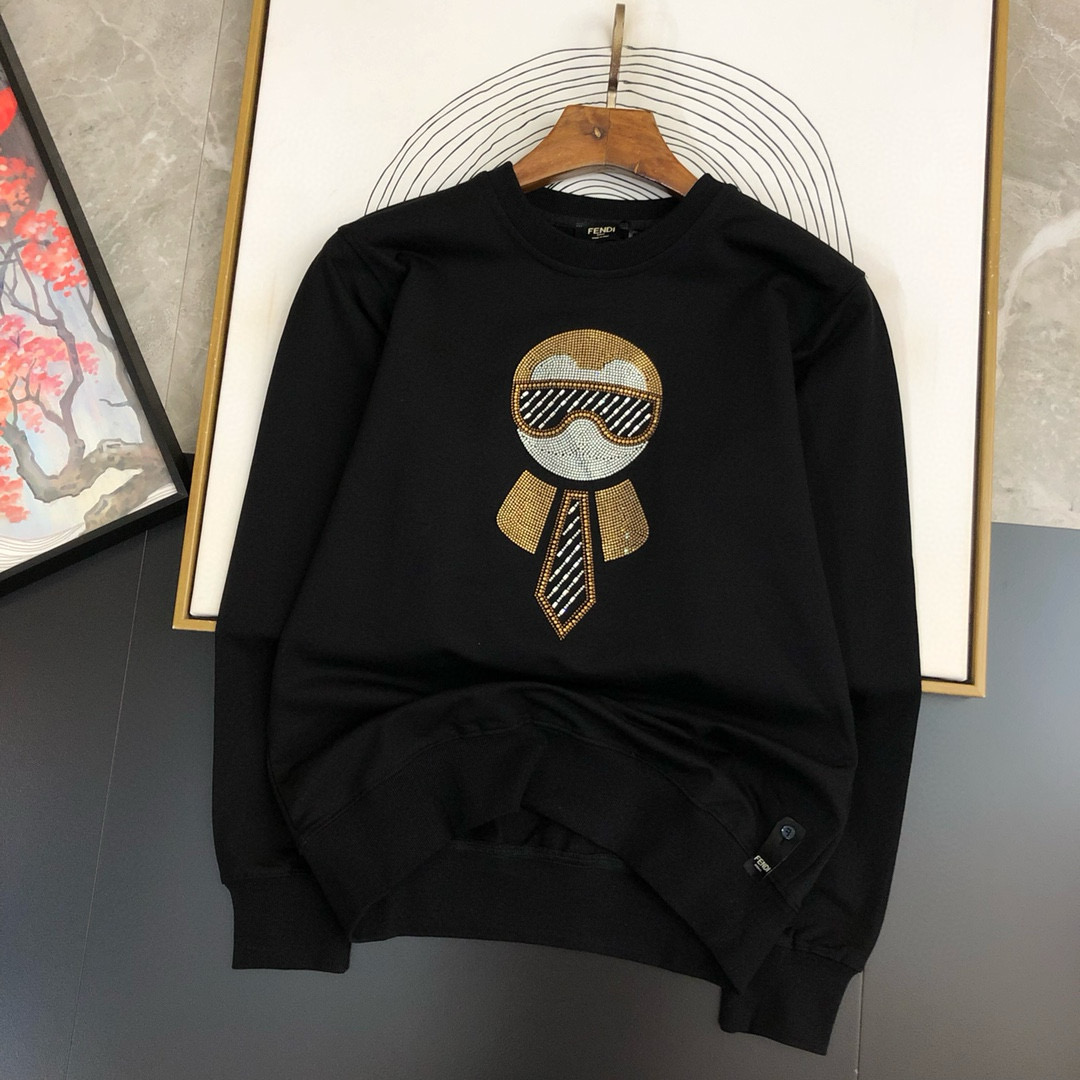 펜디 2컬러 남자 맨투맨 후드티