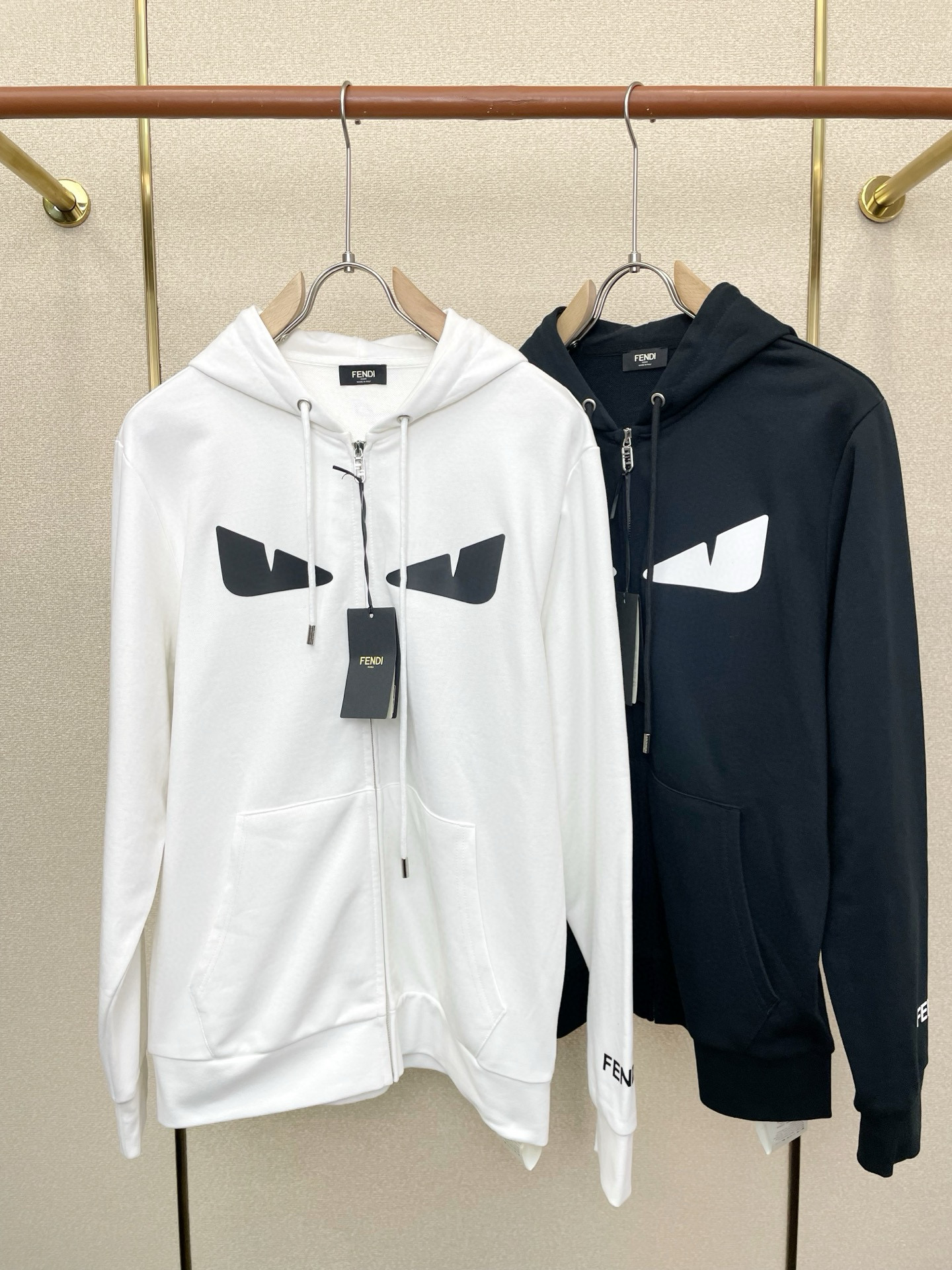 펜디 2컬러 남자 맨투맨 후드티