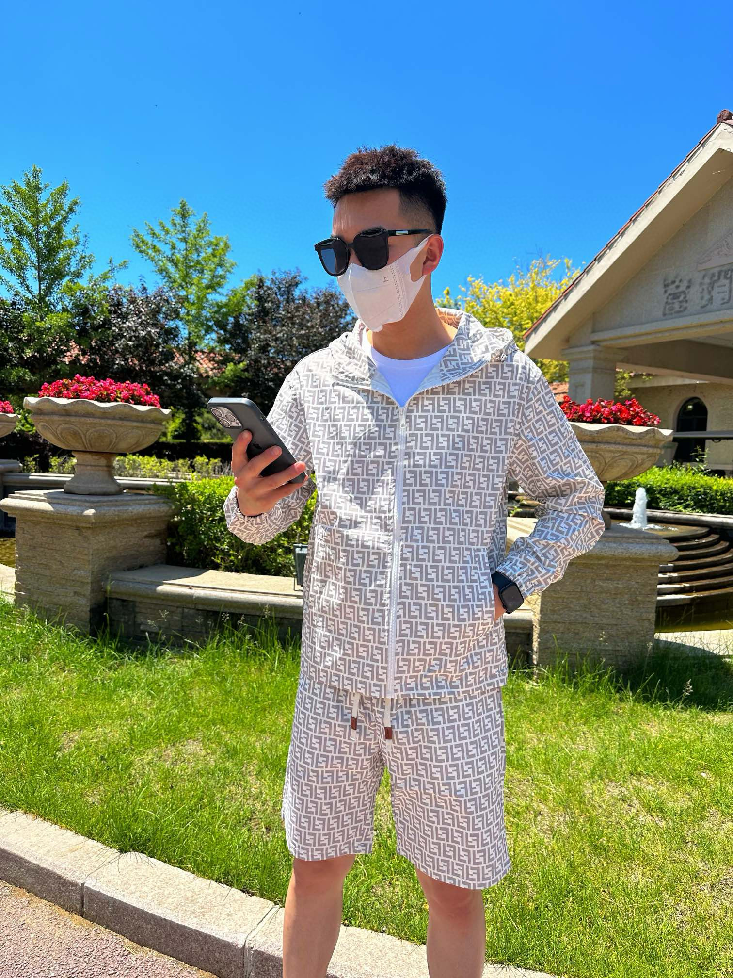 펜디 남자 세트